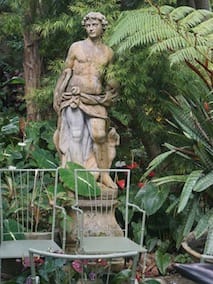 Statue at Huntes Gardens