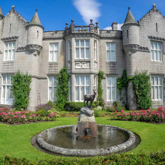 Balmoral castle and gardens